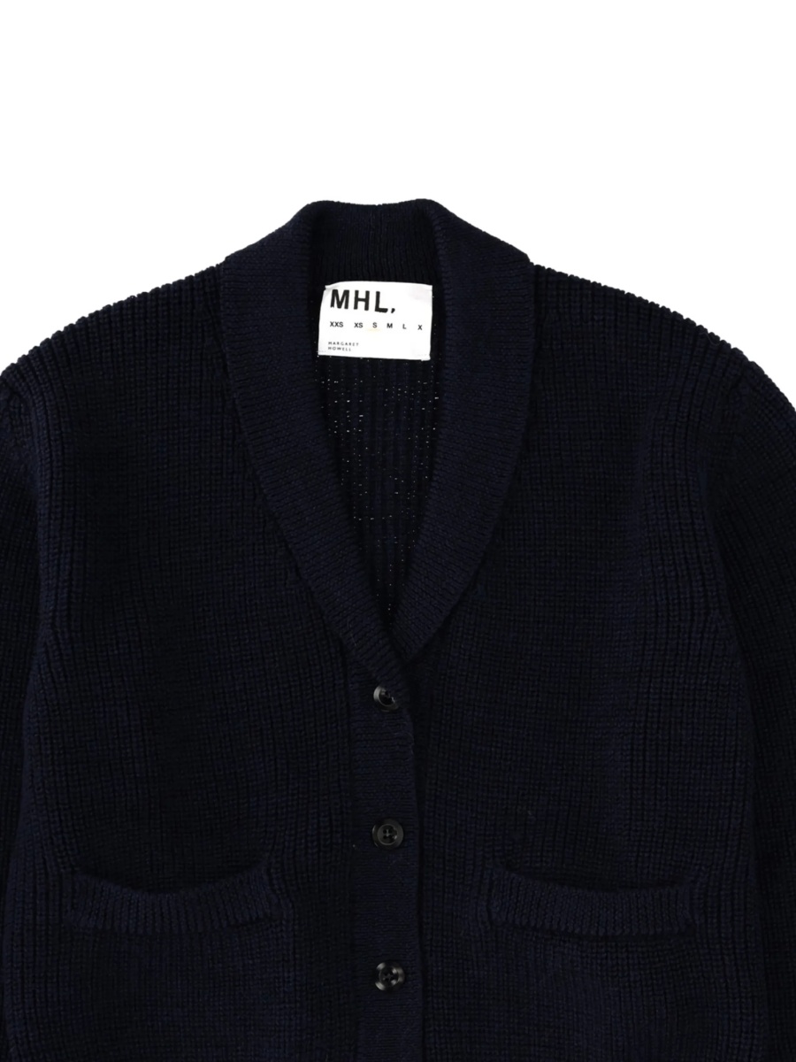 Cardigan Margaret Howell albastru - Img 2