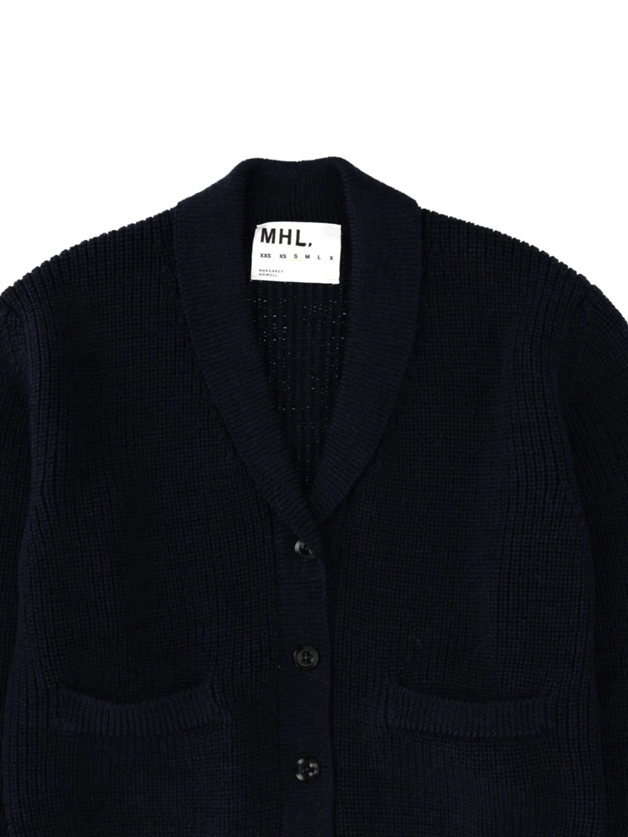 Cardigan Margaret Howell albastru - Img 2