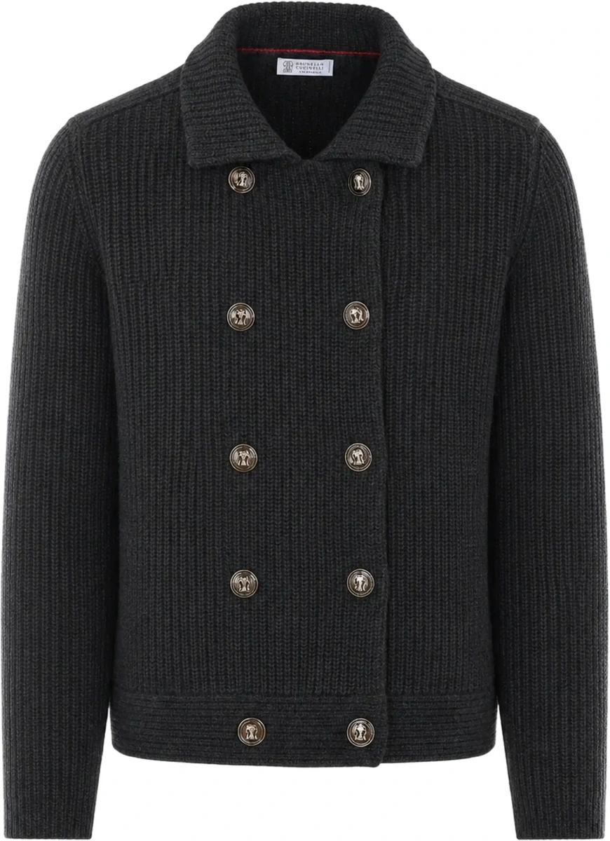 Cardigan Marina Cardigan in English Rib Cashmere - Img 7