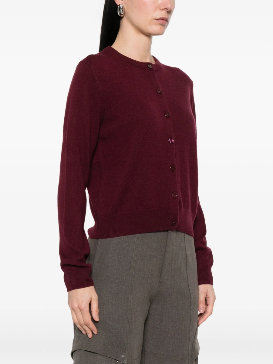 Cardigan Max Mara rosu - Img 3