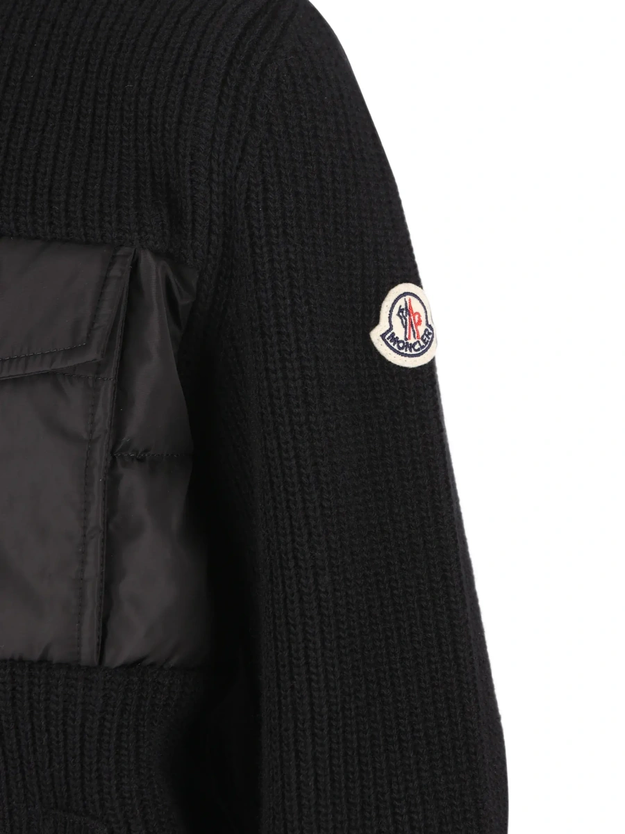 Cardigan Moncler negru - Img 5