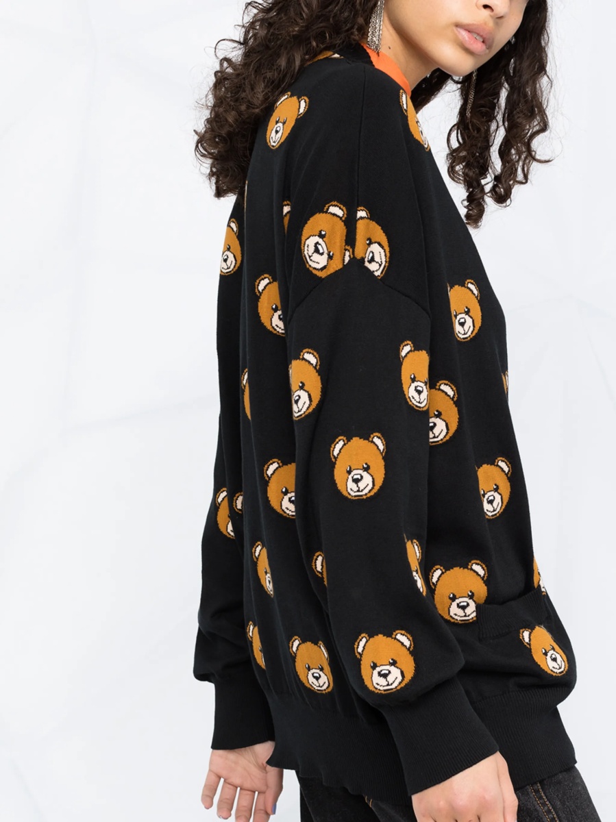 Cardigan Moschino negru - Img 3