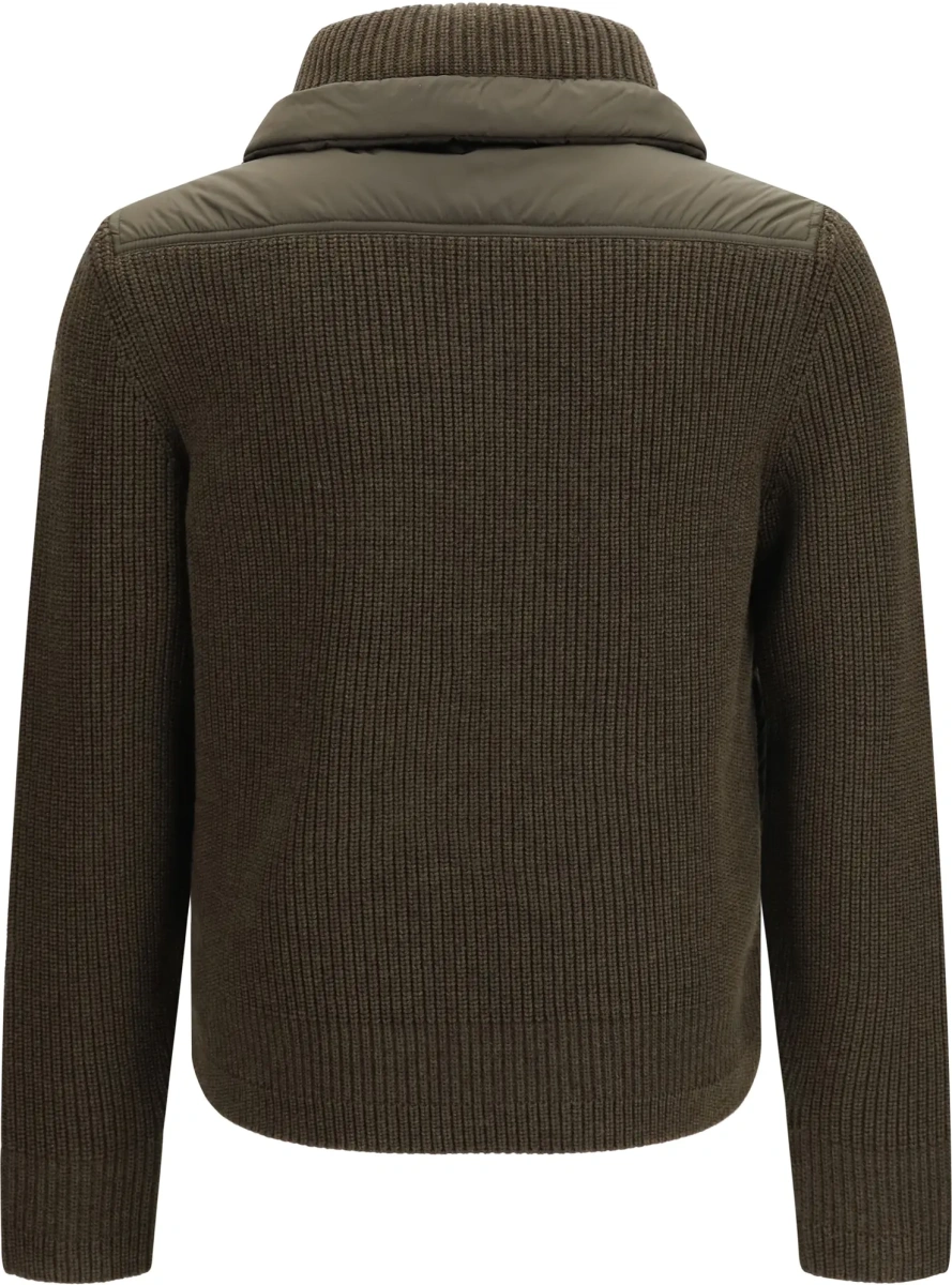 Cardigan Padded wool Cardigan with zip - Img 2