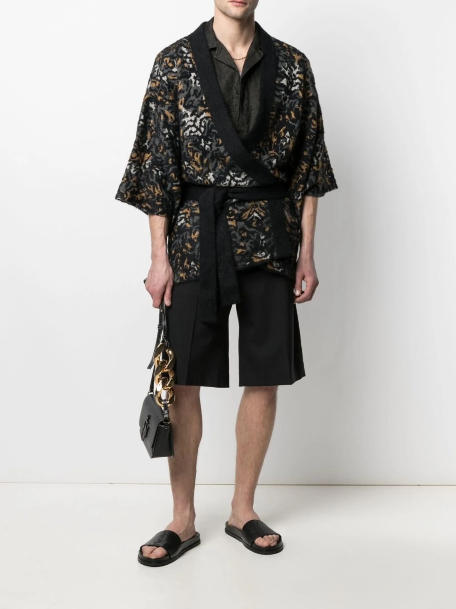 Cardigan Saint Laurent negru - Img 2