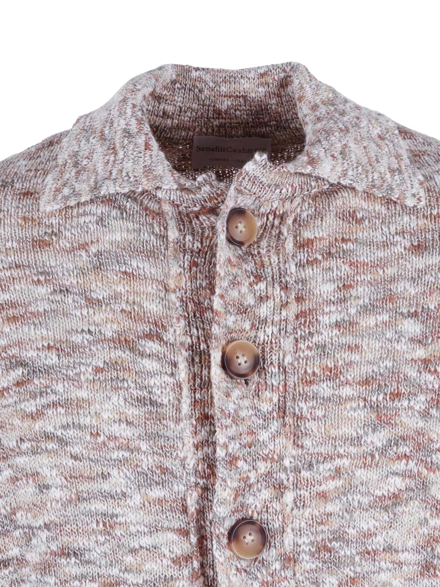 Cardigan SETTE FILI CASHMERE neutru - Img 3