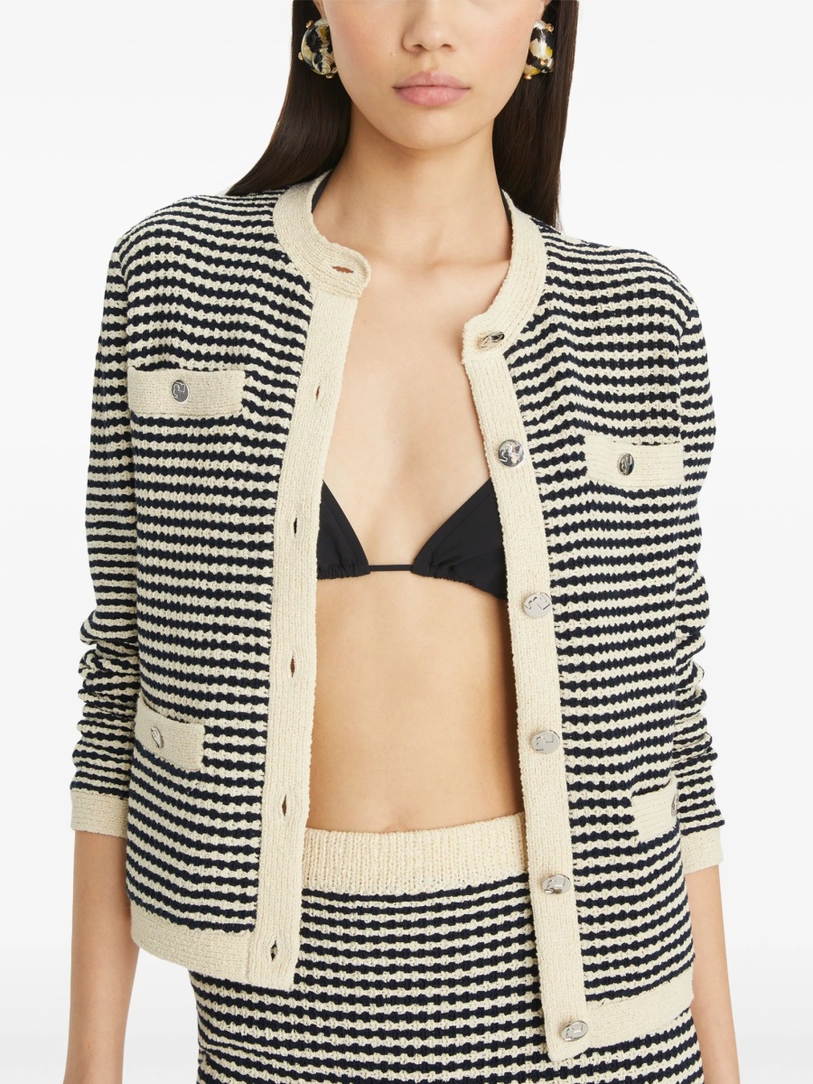 Cardigan Tory Burch alb - Img 4