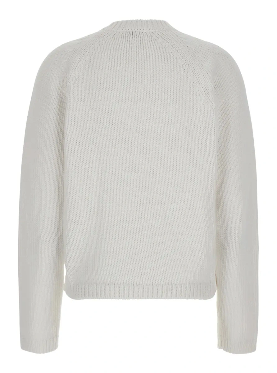 Cardigan TOTEME alb din bumbac - Img 2