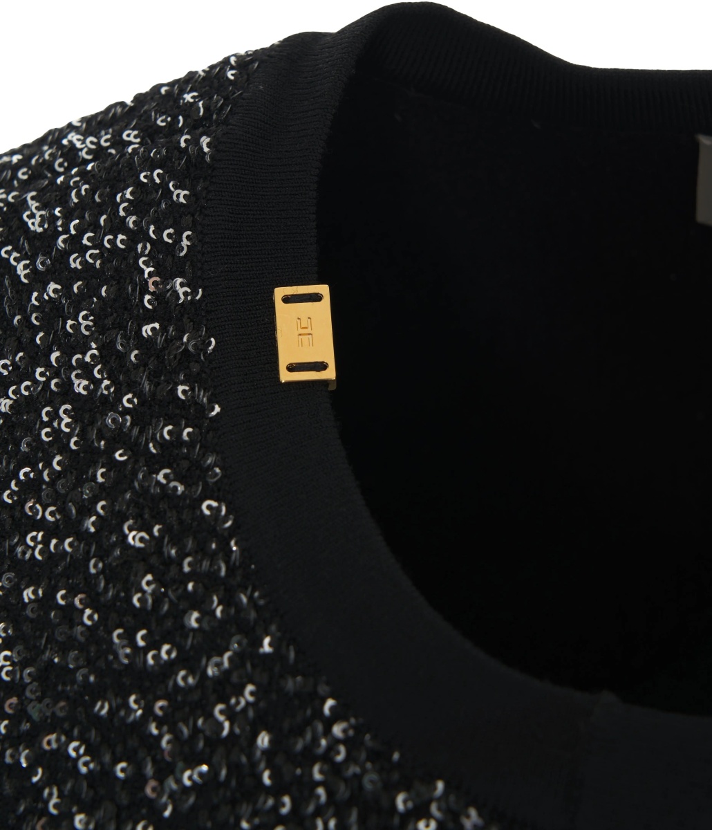 Cardigane Cardigan with sequin applications - Img 4