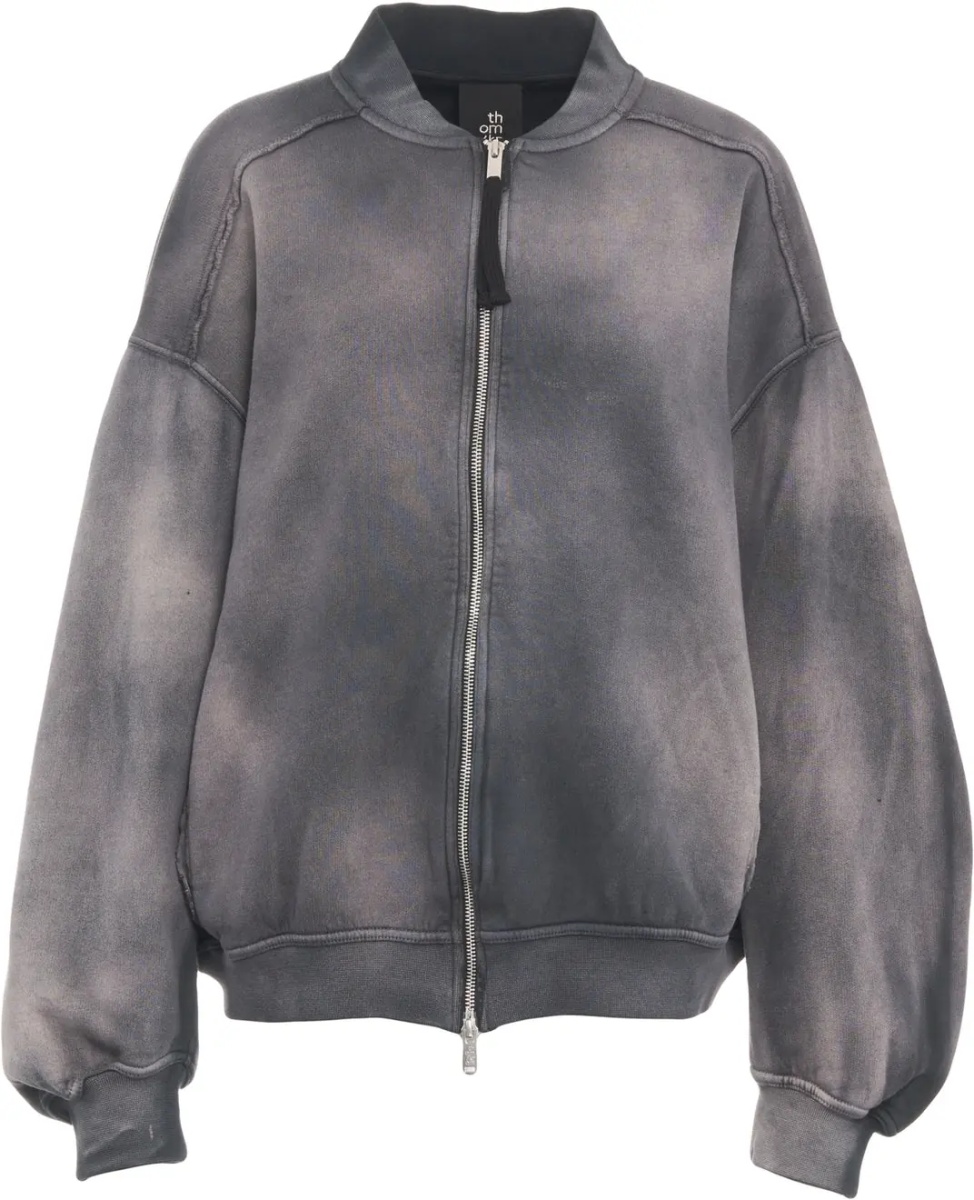 Cardigane Zip-up sweatshirt with batik print - Img 2