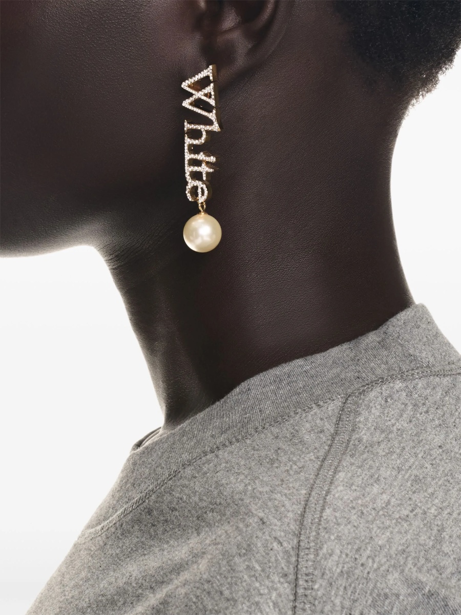 Cercei Off-White aurii - Img 3