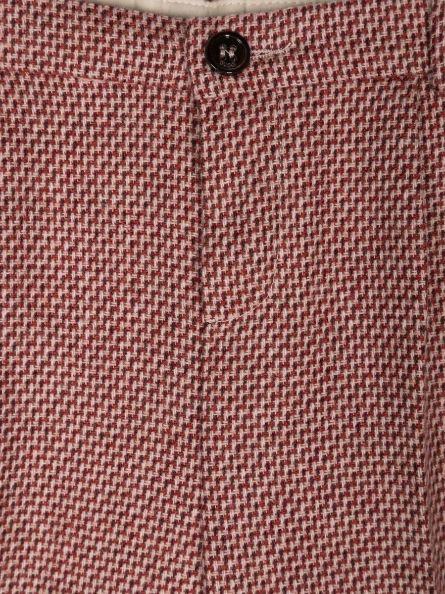 Chinos Gucci rosii din lana - Img 3