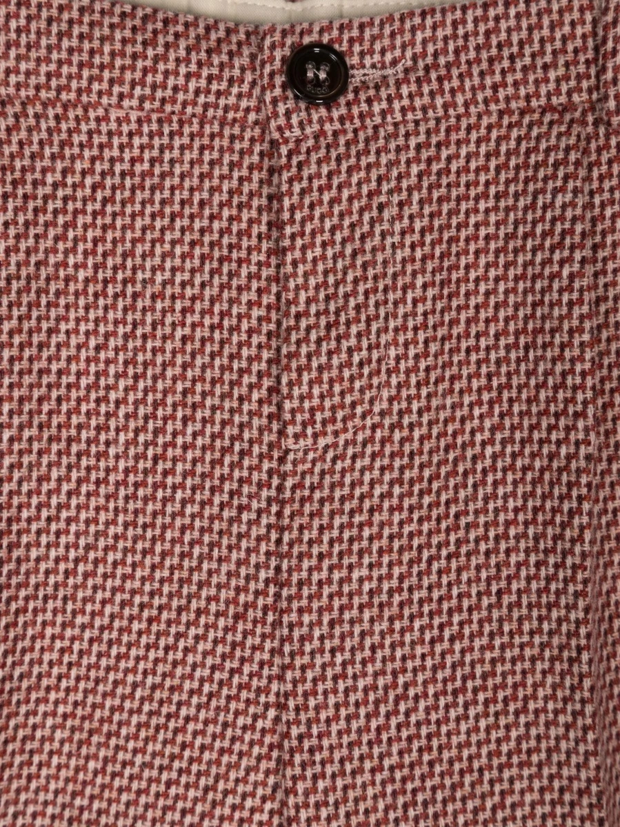 Chinos Gucci rosii din lana - Img 3