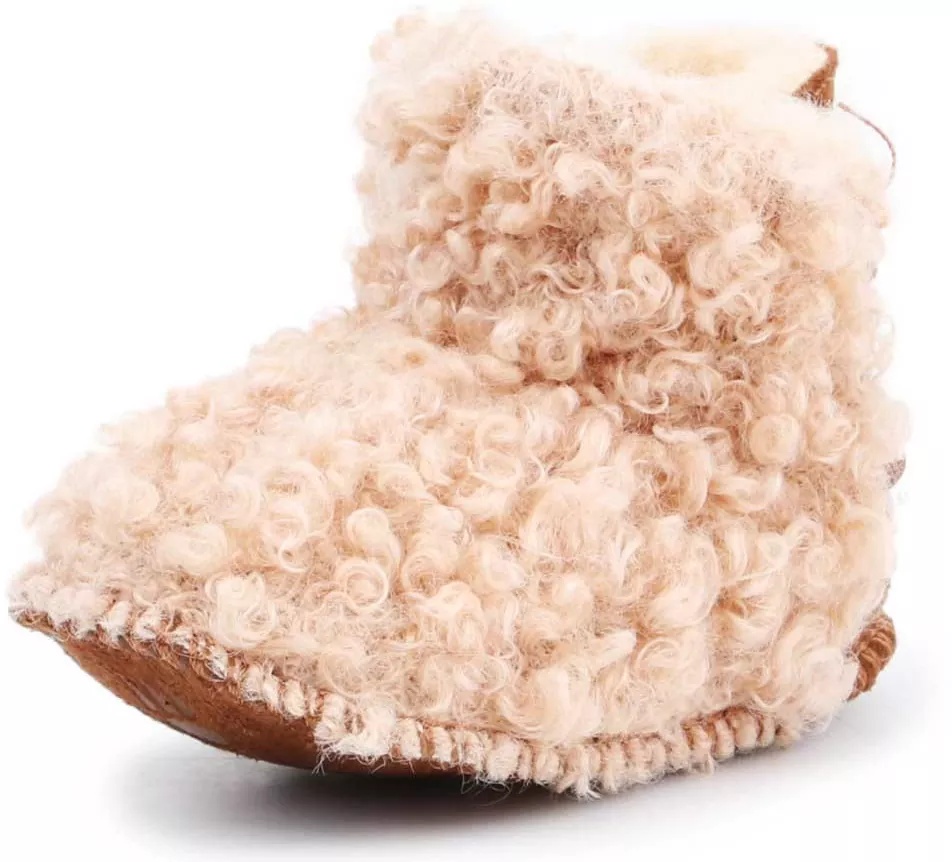 Cizme Kaylee 2072I Taupe baby shoes - Img 3
