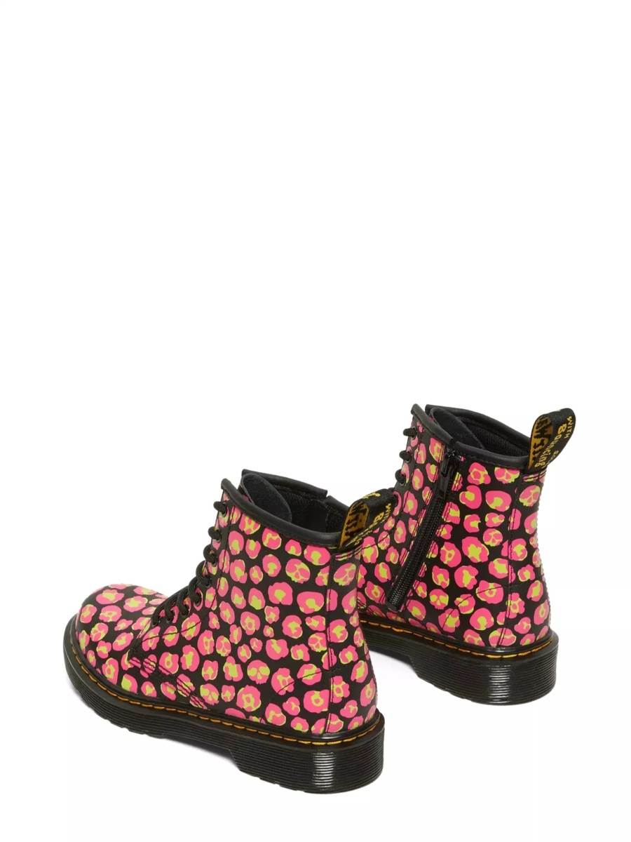 Cizme Lace Boots 1460 Leopard - Img 2