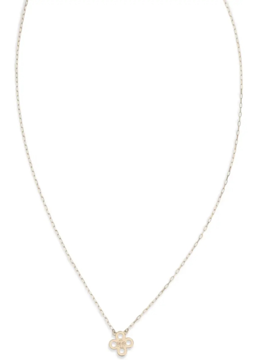 Coliere Forget Me Not Clover Pendant Necklace - Img 3