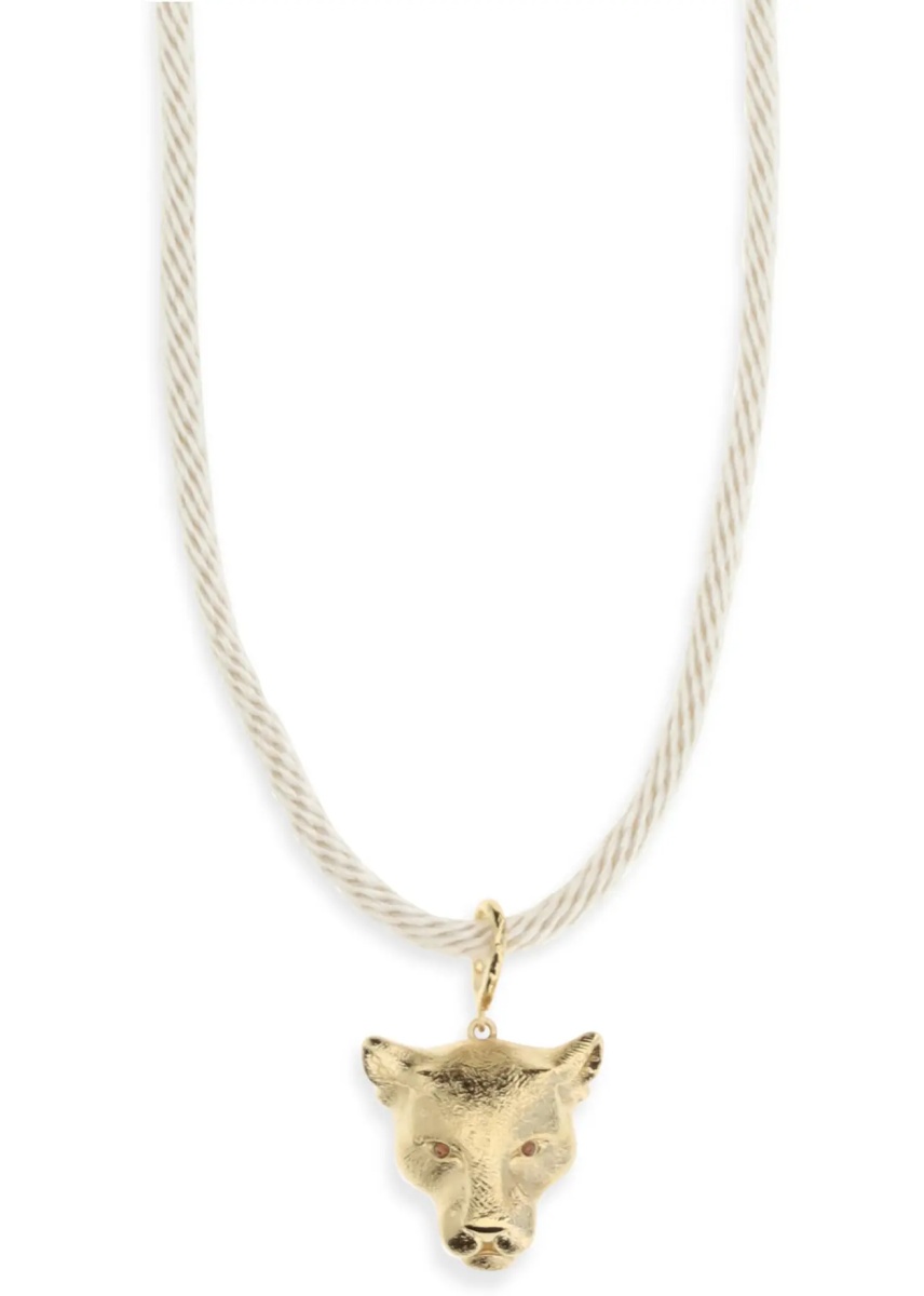 Coliere Sculpture Necklace with puma pendant - Img 3