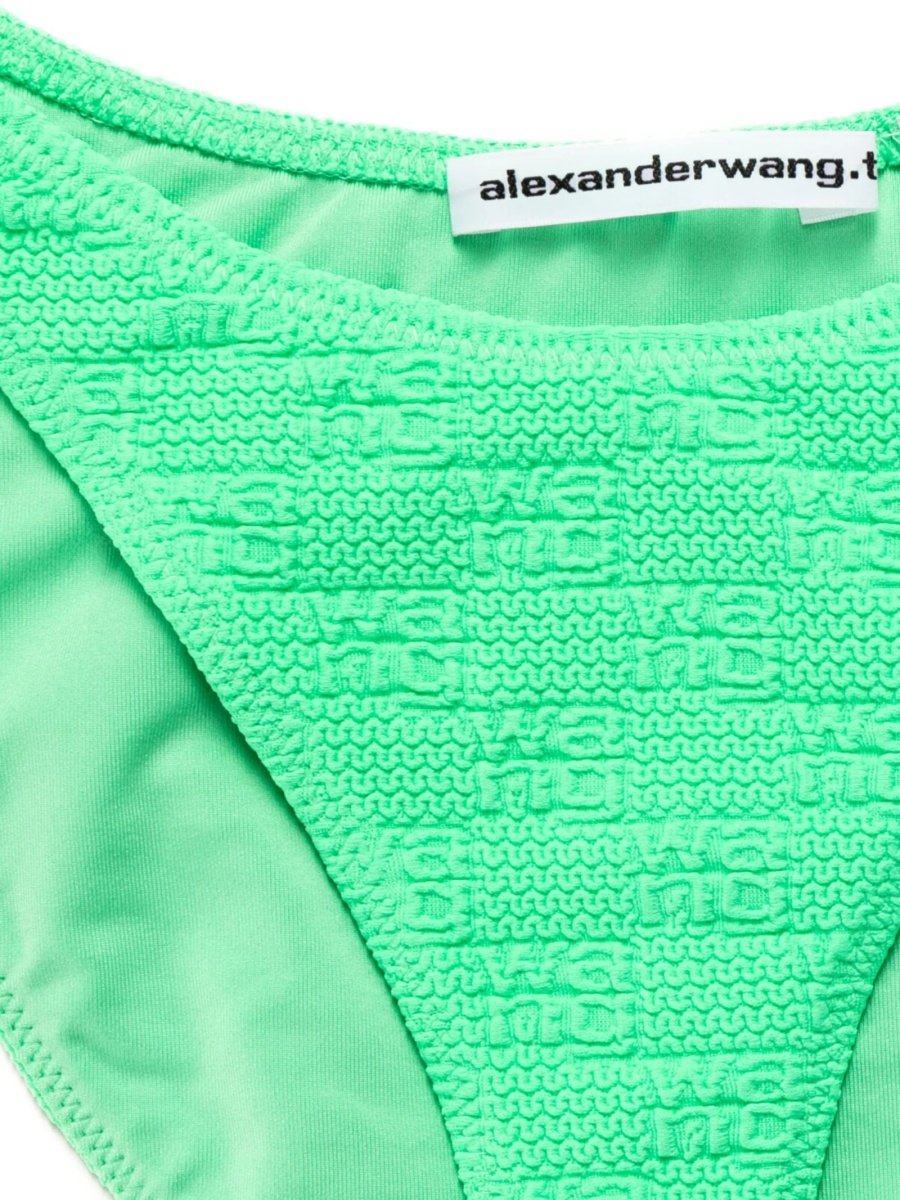 Costum de baie Alexander Wang verde - Img 3