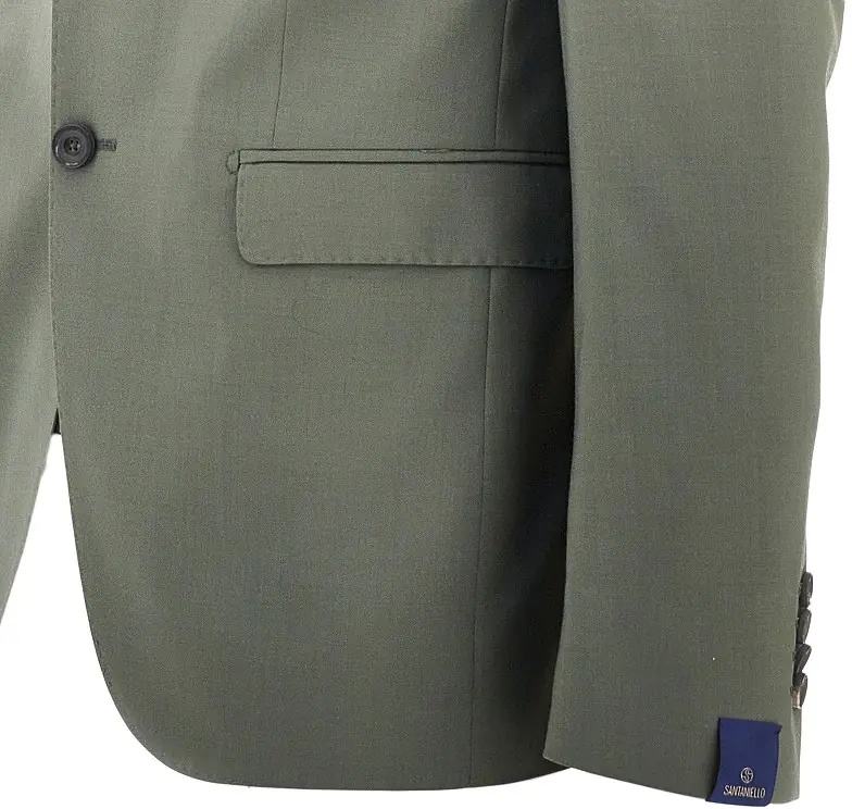 Costum Wool-blend single-breasted suit - Img 2