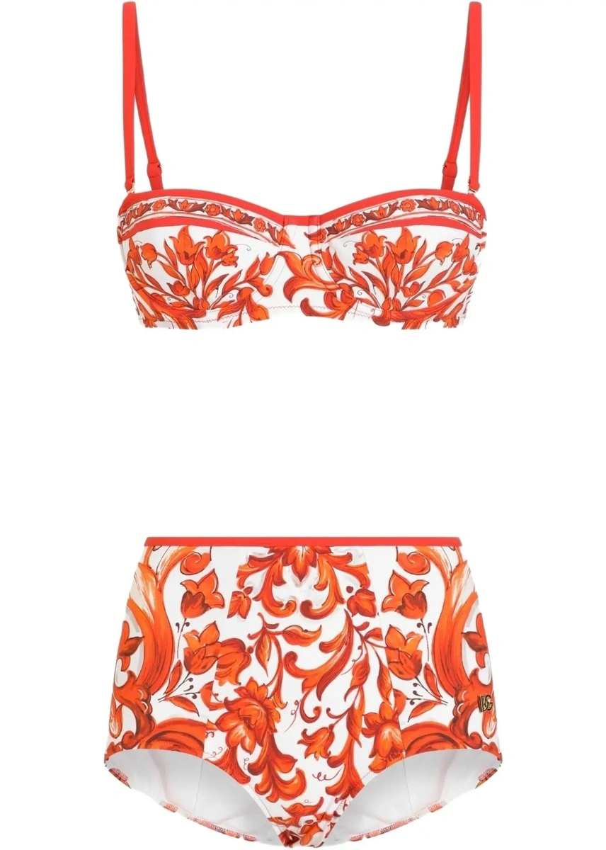 Costume Bikini Stampa Maiolica - Img 4
