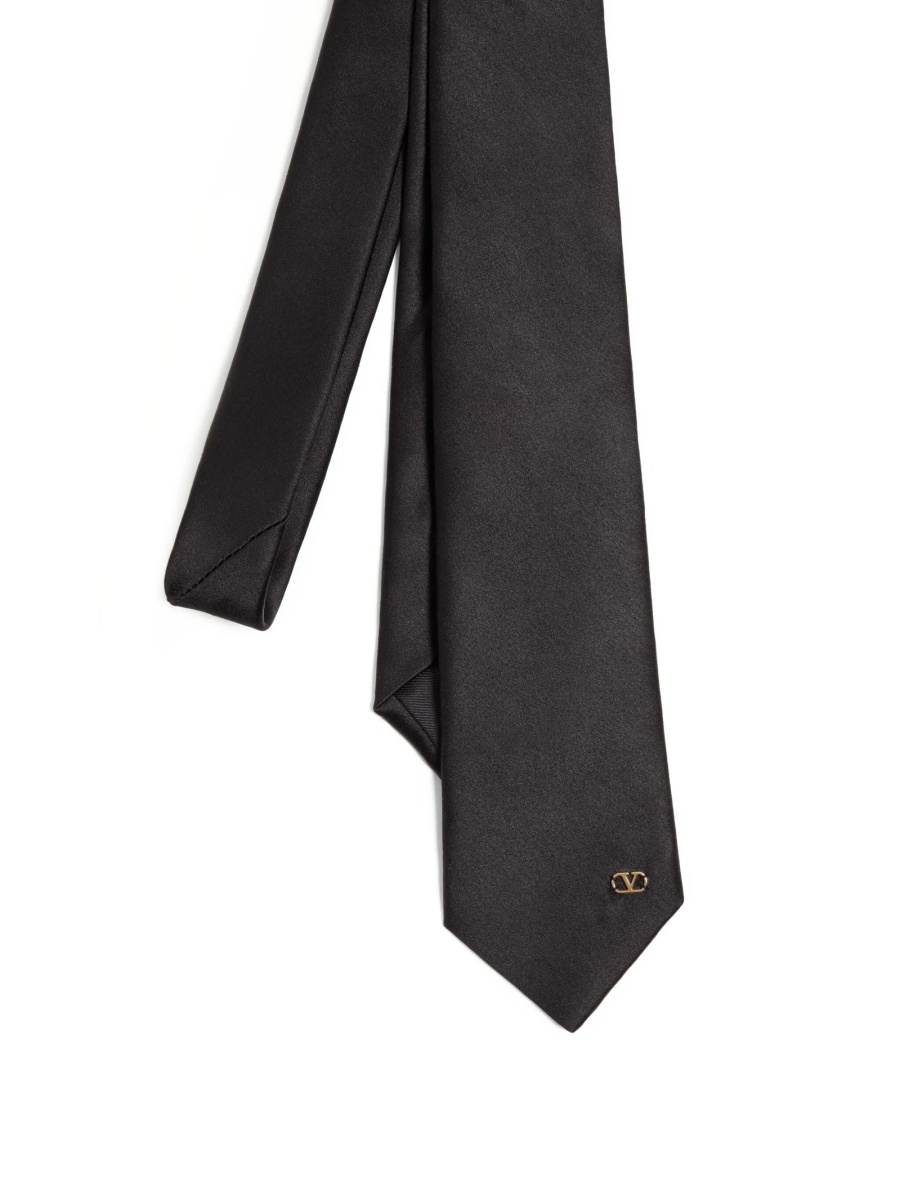 Cravata Valentino Garavani neagra - Img 2