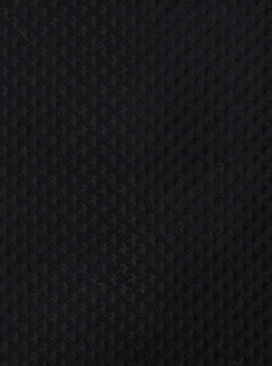 Cravate Black Tie with knot closure at the back in silk for men - Img 3