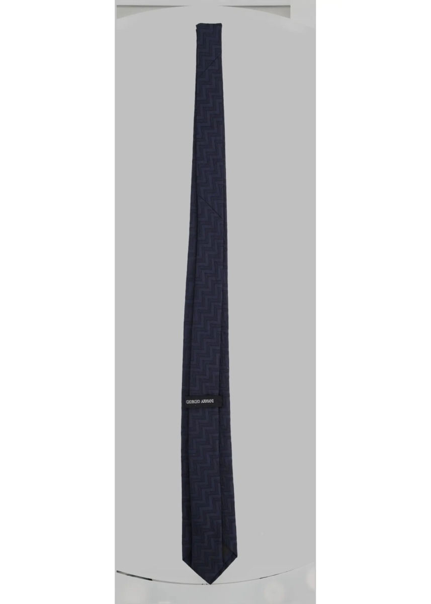 Cravate Cravatta In Seta Jacquard - Img 2