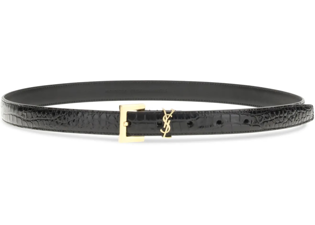 Curea Crocodile-effect Cassandre Belt - Img 2