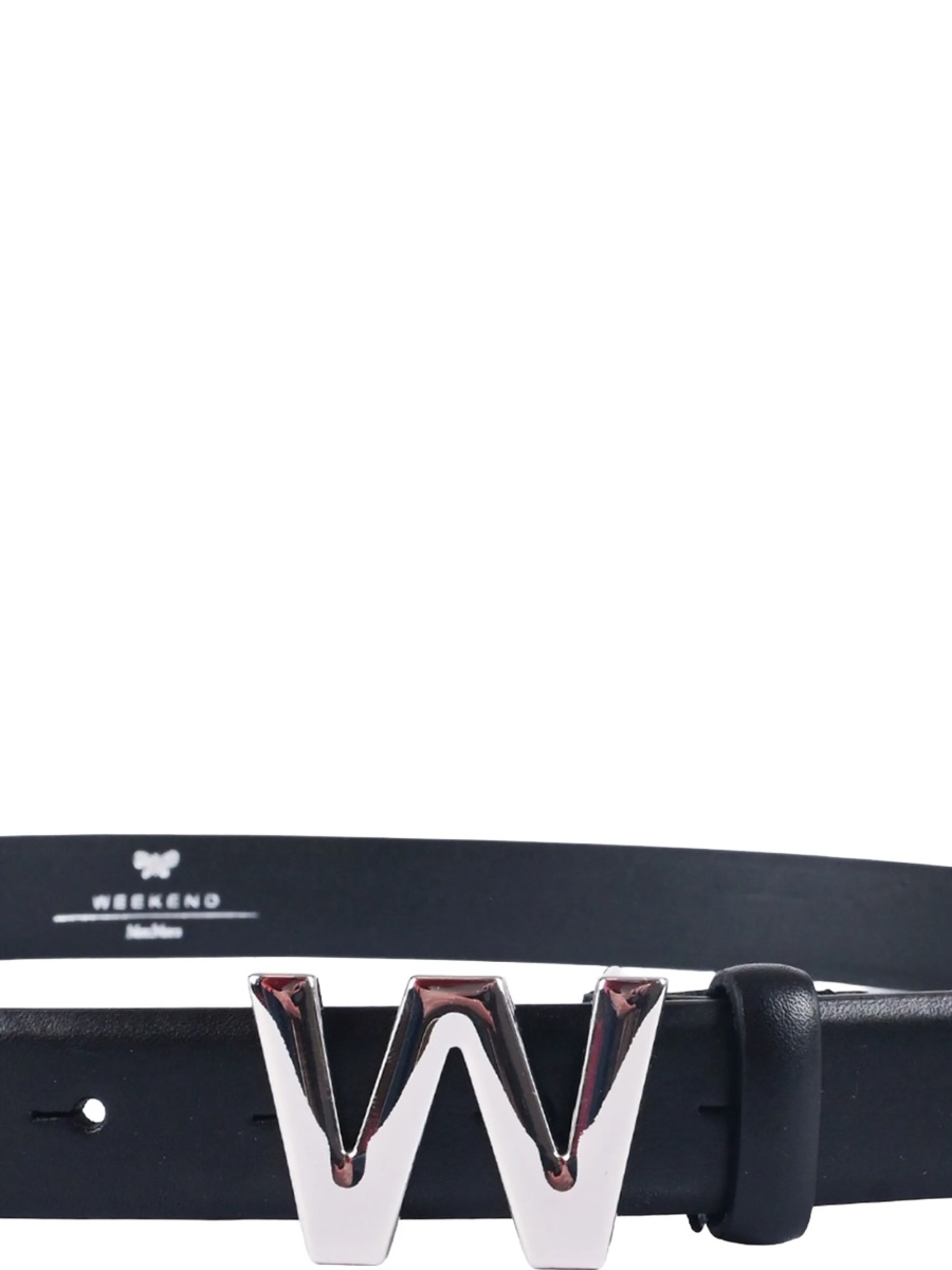 Curea Max Mara neagra din piele - Img 3