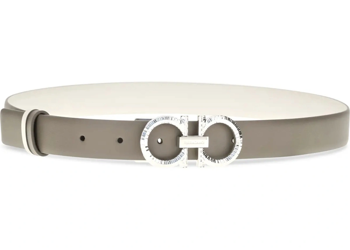 Curea Reversible and adjustable Gancini Belt - Img 2