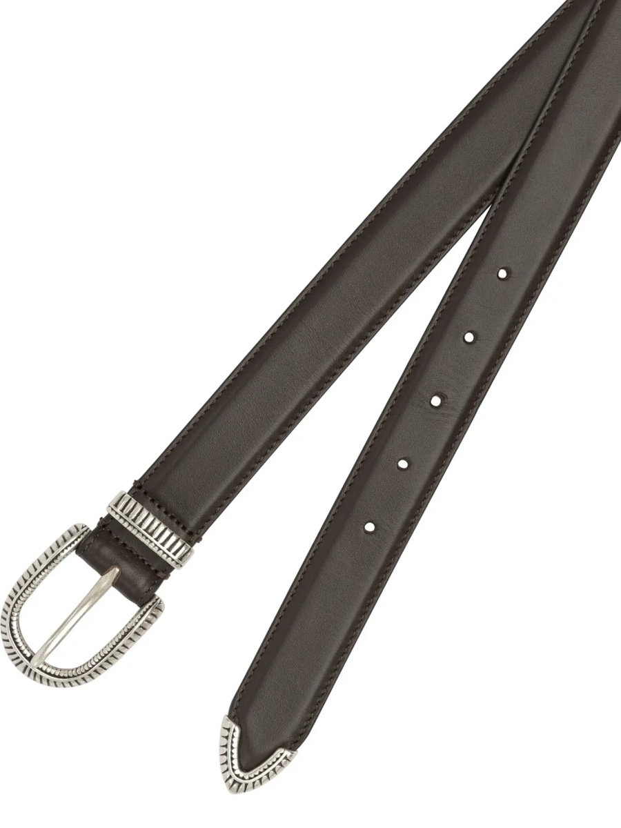 Curea "Sun" leather belt - Img 2