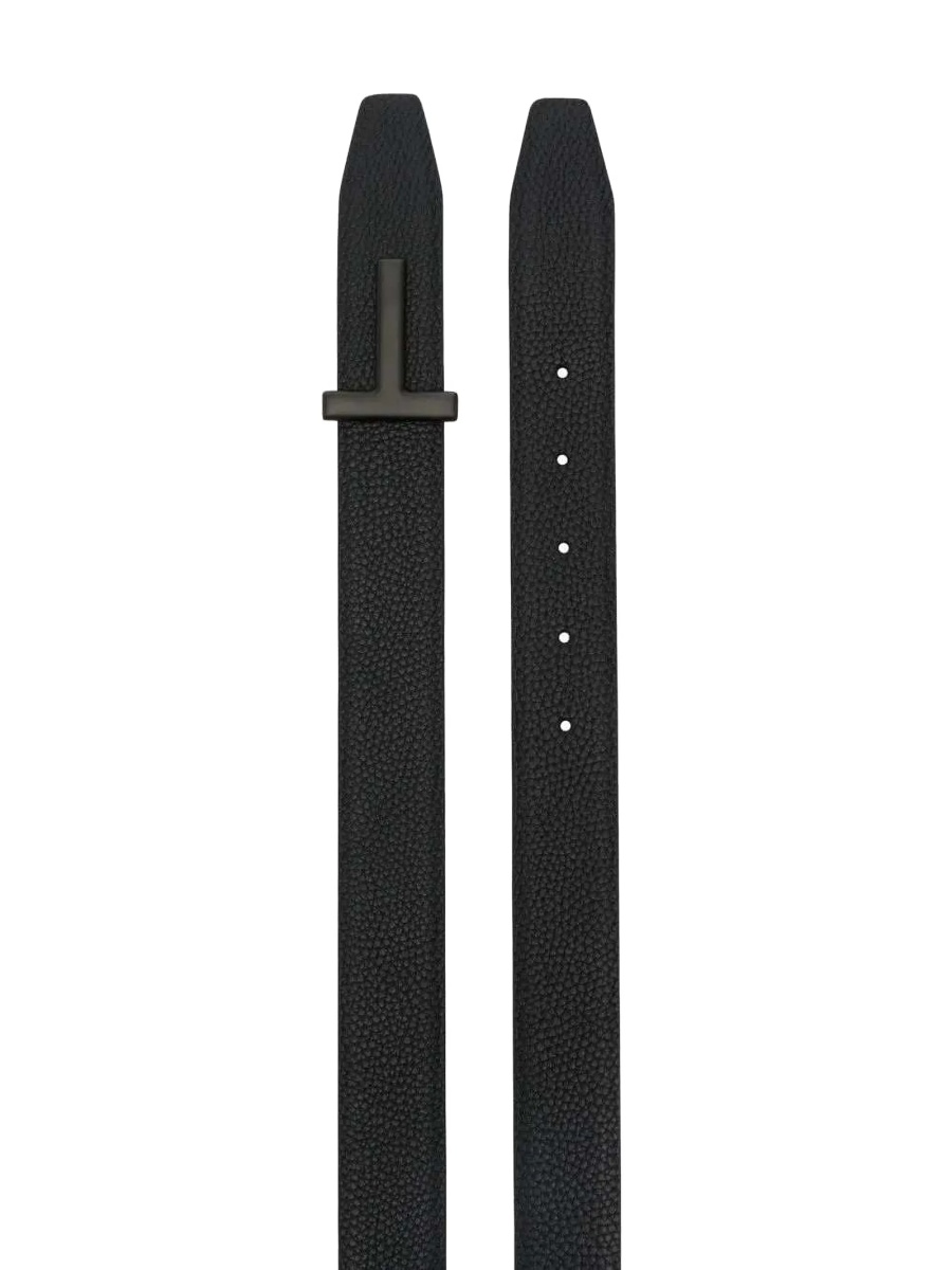 Curea Tom Ford neagra din piele - Img 2