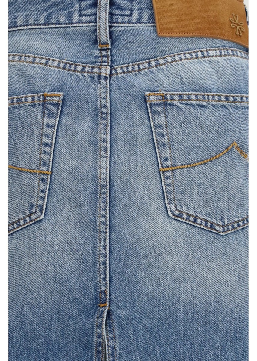 Denim midi Skirt - Img 3