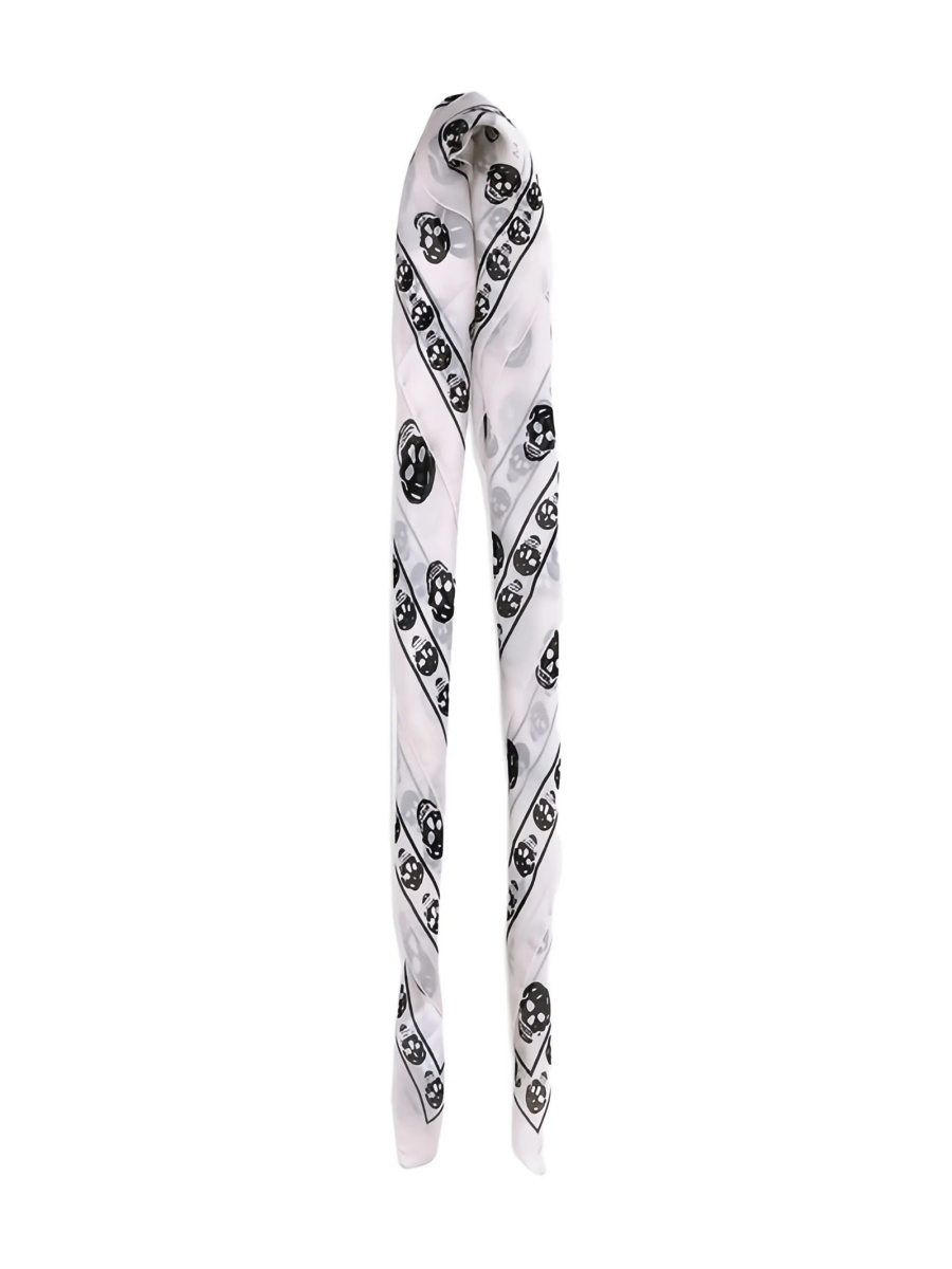 Esarfa Alexander McQueen alba - Img 2