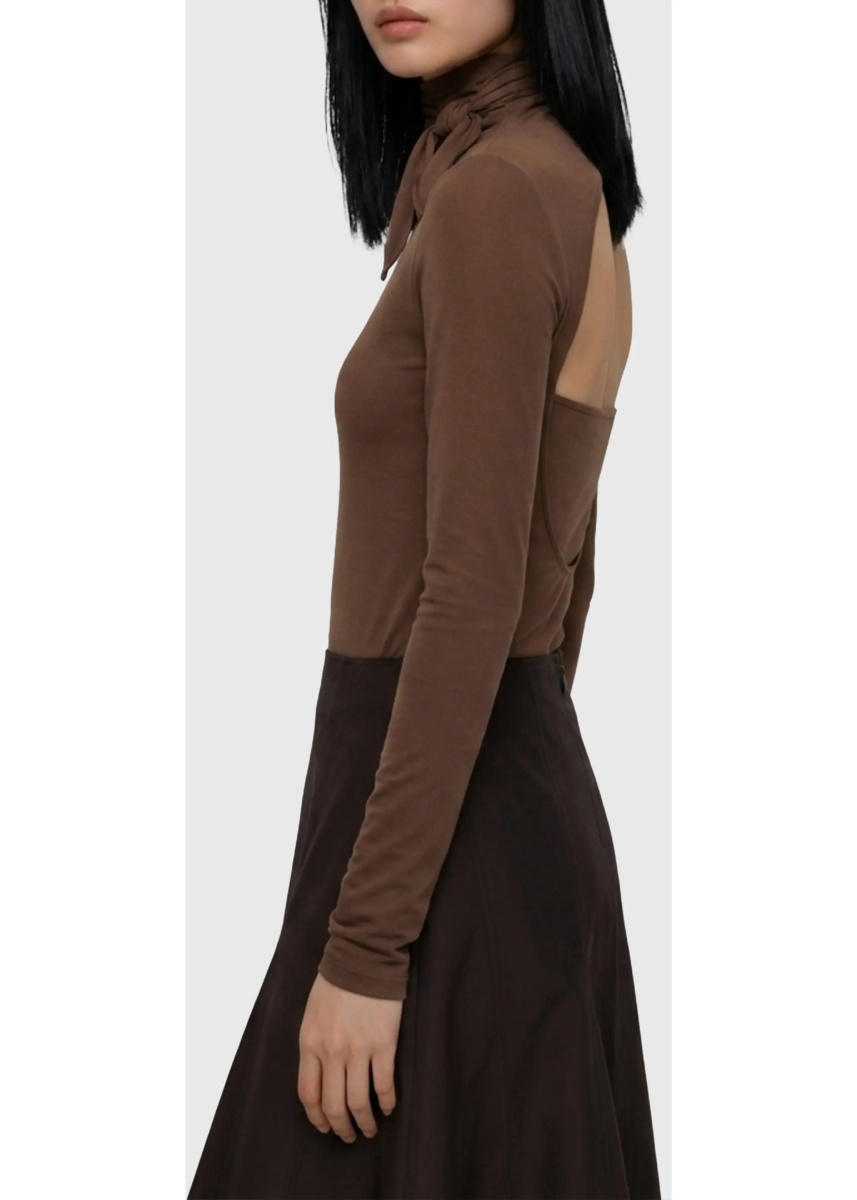 Esarfa Ballerina Scarf Top In Mesh Jersey - Img 3
