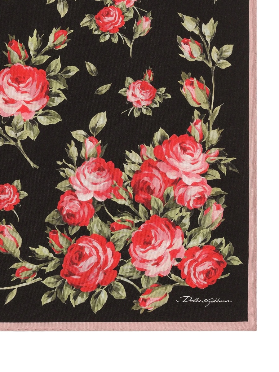 Esarfa Dolce &amp; Gabbana neagra - Img 2