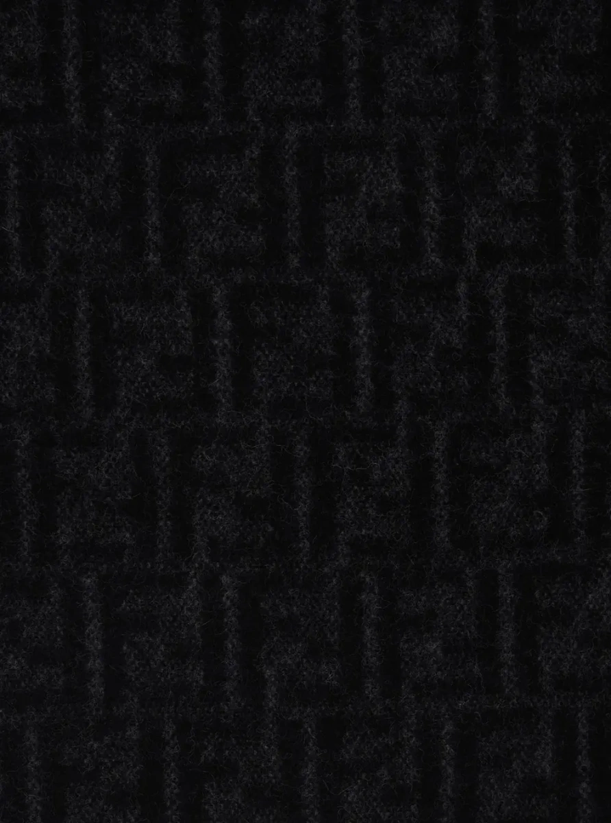 Esarfa FF WOOL CON FRANGE - Img 3