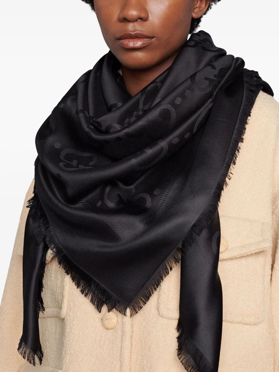 Esarfa Gucci neagra - Img 4