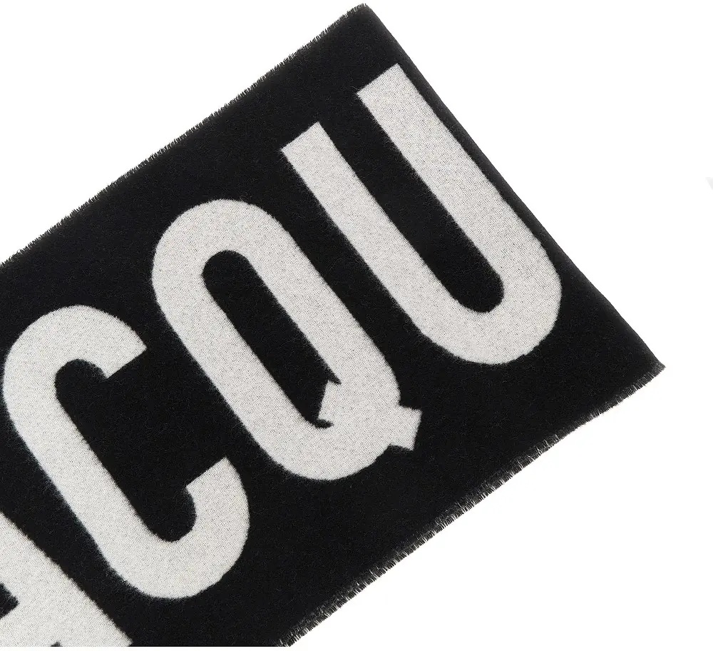 Esarfa Jacquard logo wool scarf - Img 3