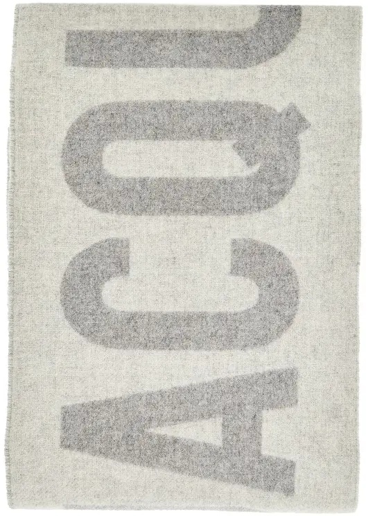 Esarfa Jacquard logo wool scarf - Img 2