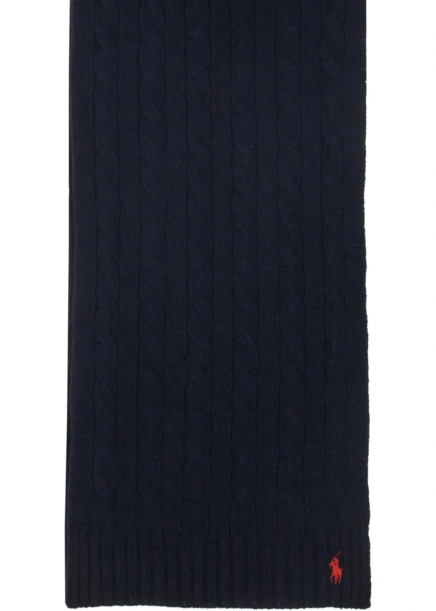Esarfa Sciarpa In Lana E Cashmere A Trecce - Img 4