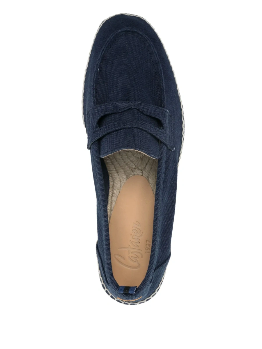 Espadrile CASTAÑER albastre din piele intoarsa 'Nacho' - Img 7