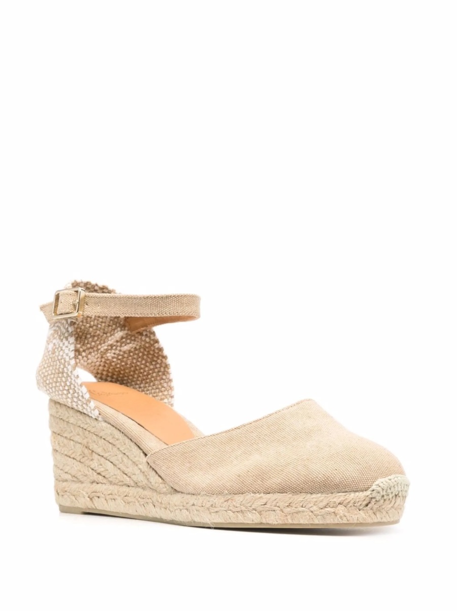 Espadrile CASTAÑER neutre din material textil - Img 2