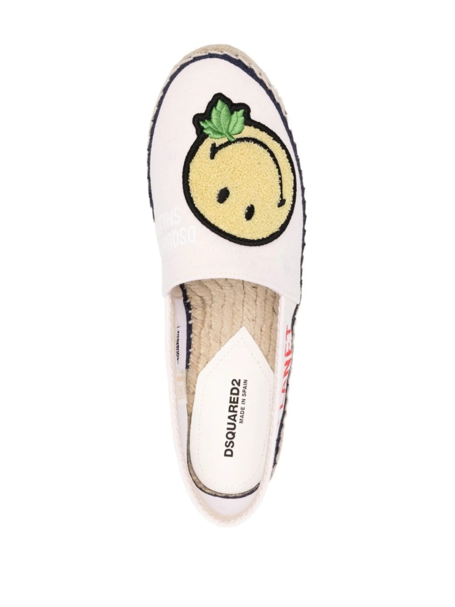 Espadrile DSQUARED2 roz din bumbac - Img 4