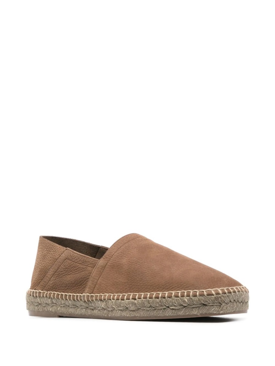 Espadrile Tom Ford maro din piele - Img 2