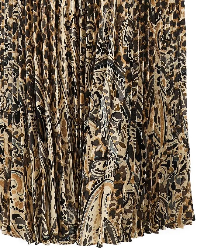 Fusta Aniamlier printed long skirt - Img 2