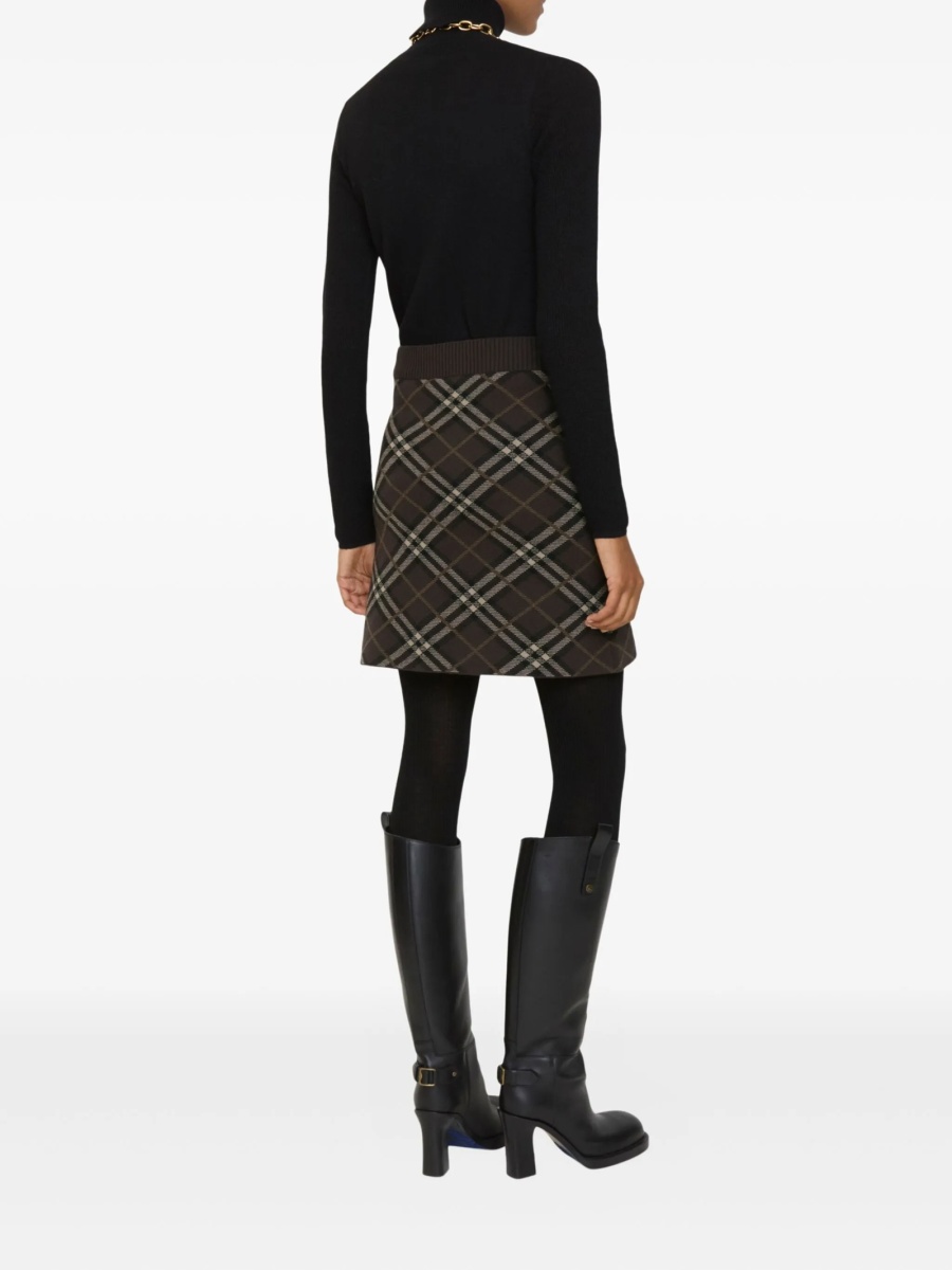 Fusta Burberry maro - Img 3