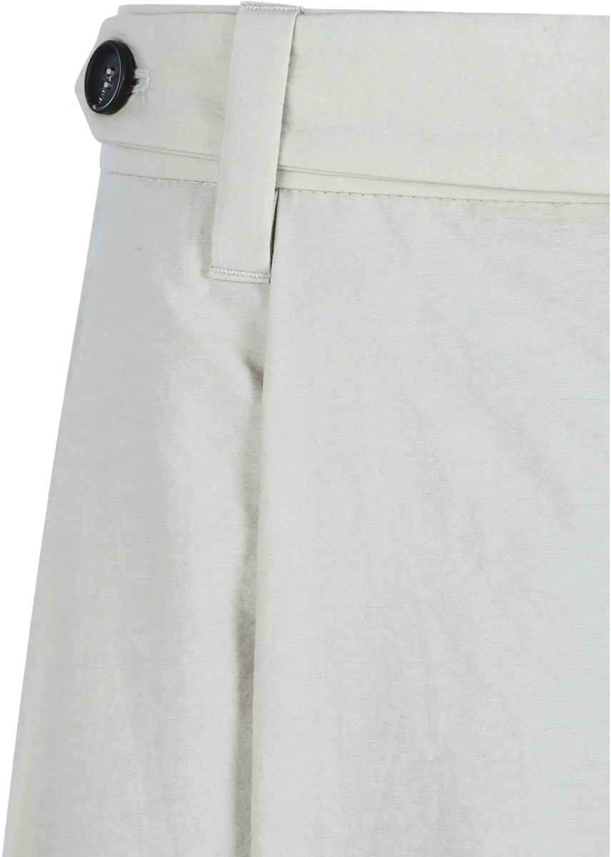Fusta Cotton poplin Skirt with monili detail - Img 6