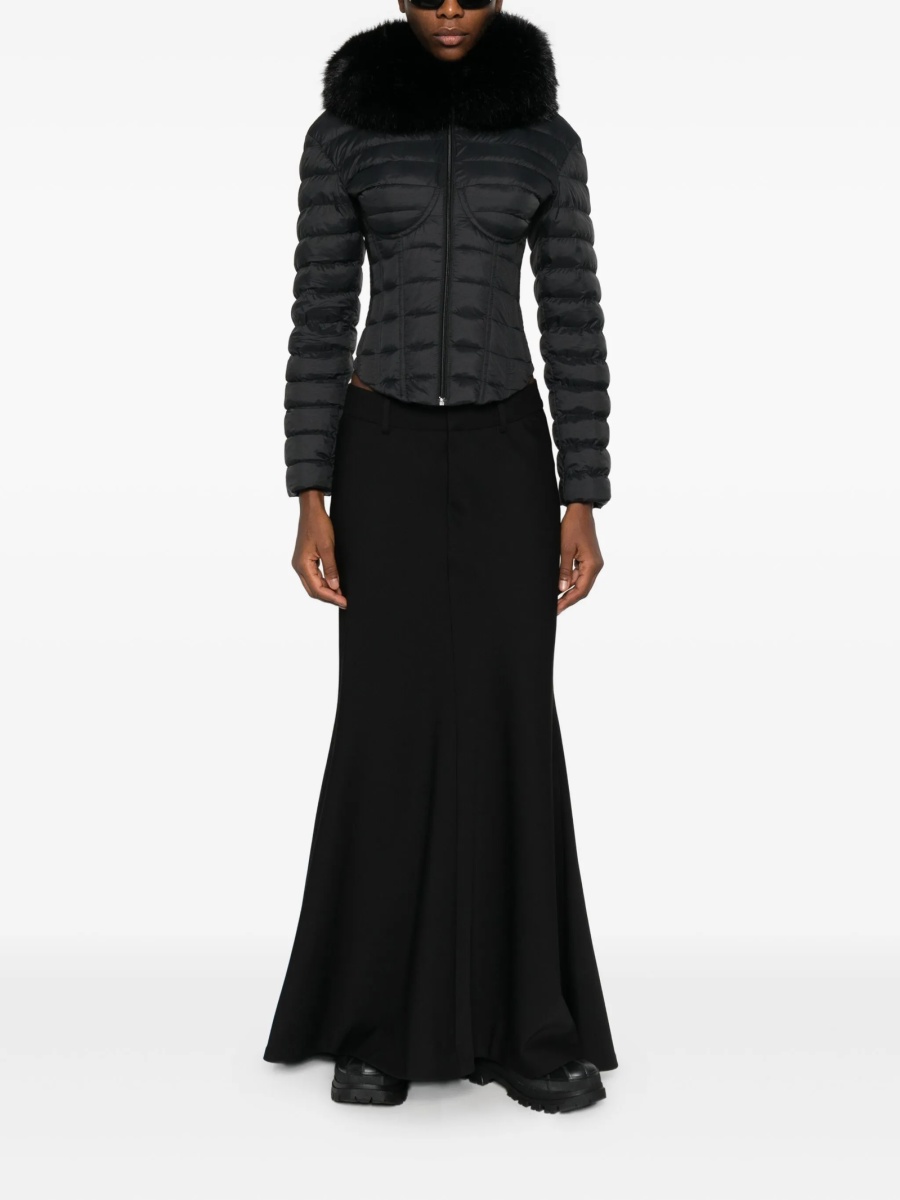 Fusta cu talie inalta Balenciaga neagra - Img 2
