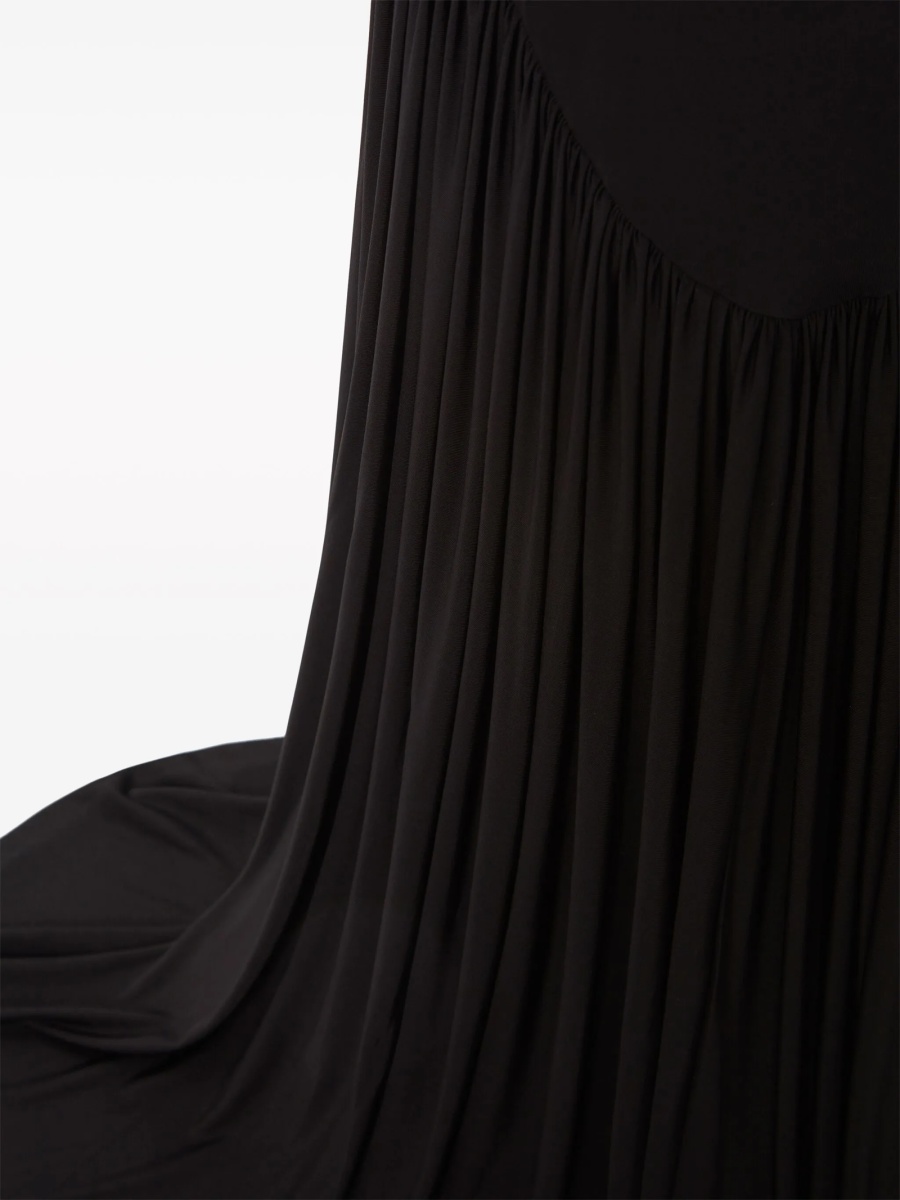 Fusta cu talie inalta Nina Ricci neagra - Img 5