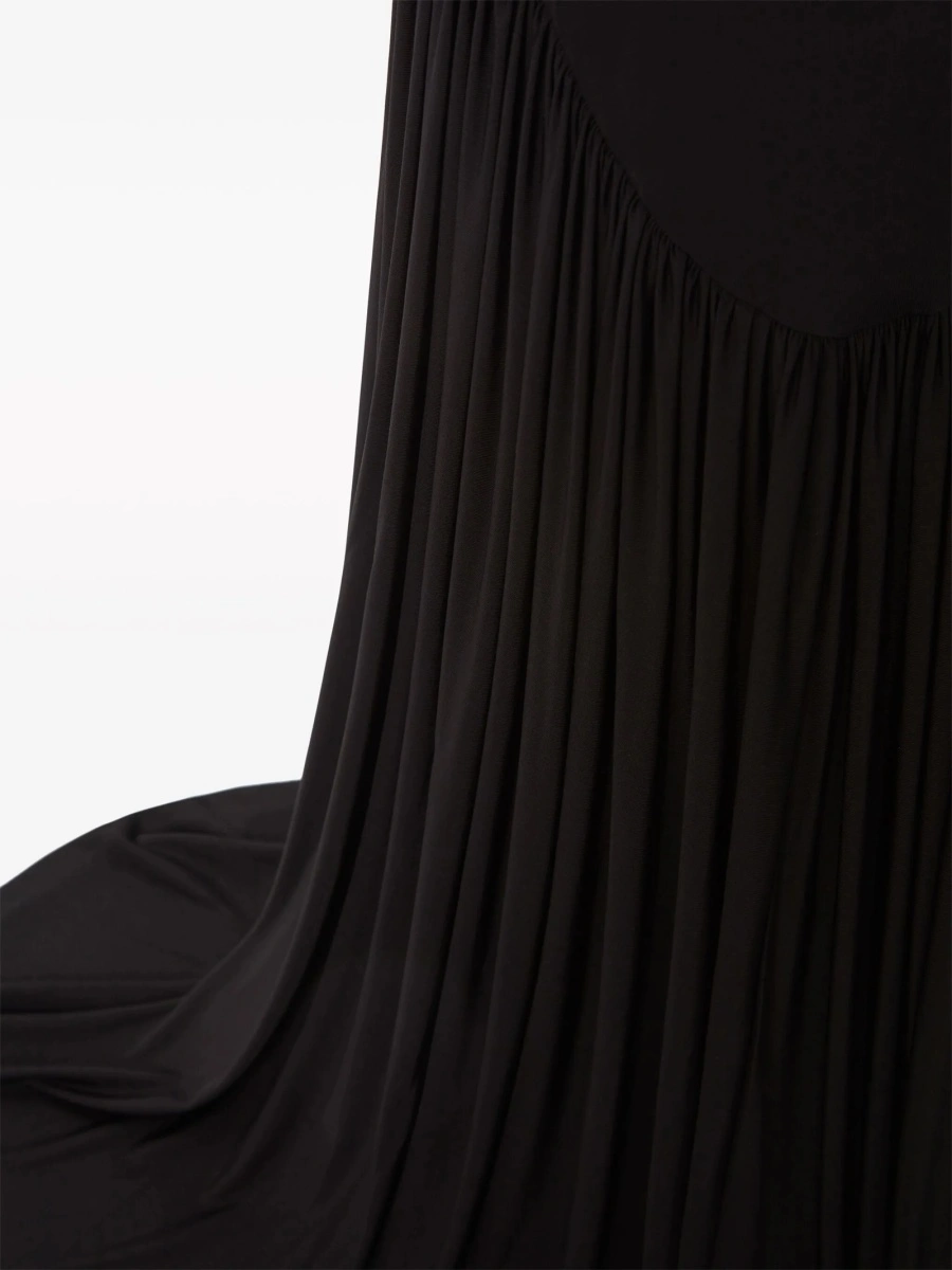 Fusta cu talie inalta Nina Ricci neagra - Img 5